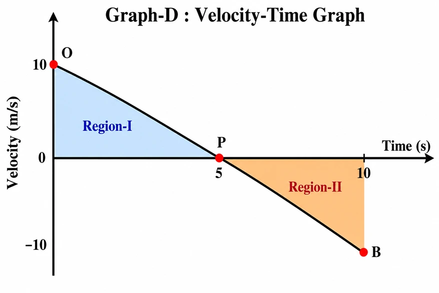 Graph-D Velocity Time Graph