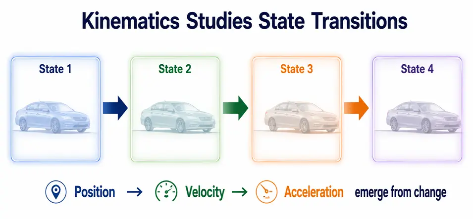 Motion as a Sequence of State Transitions